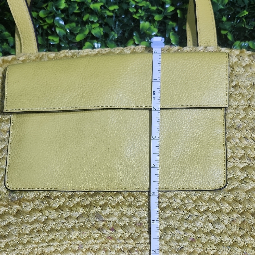 Yellow Woven Tote Bag - Picture 15 of 16
